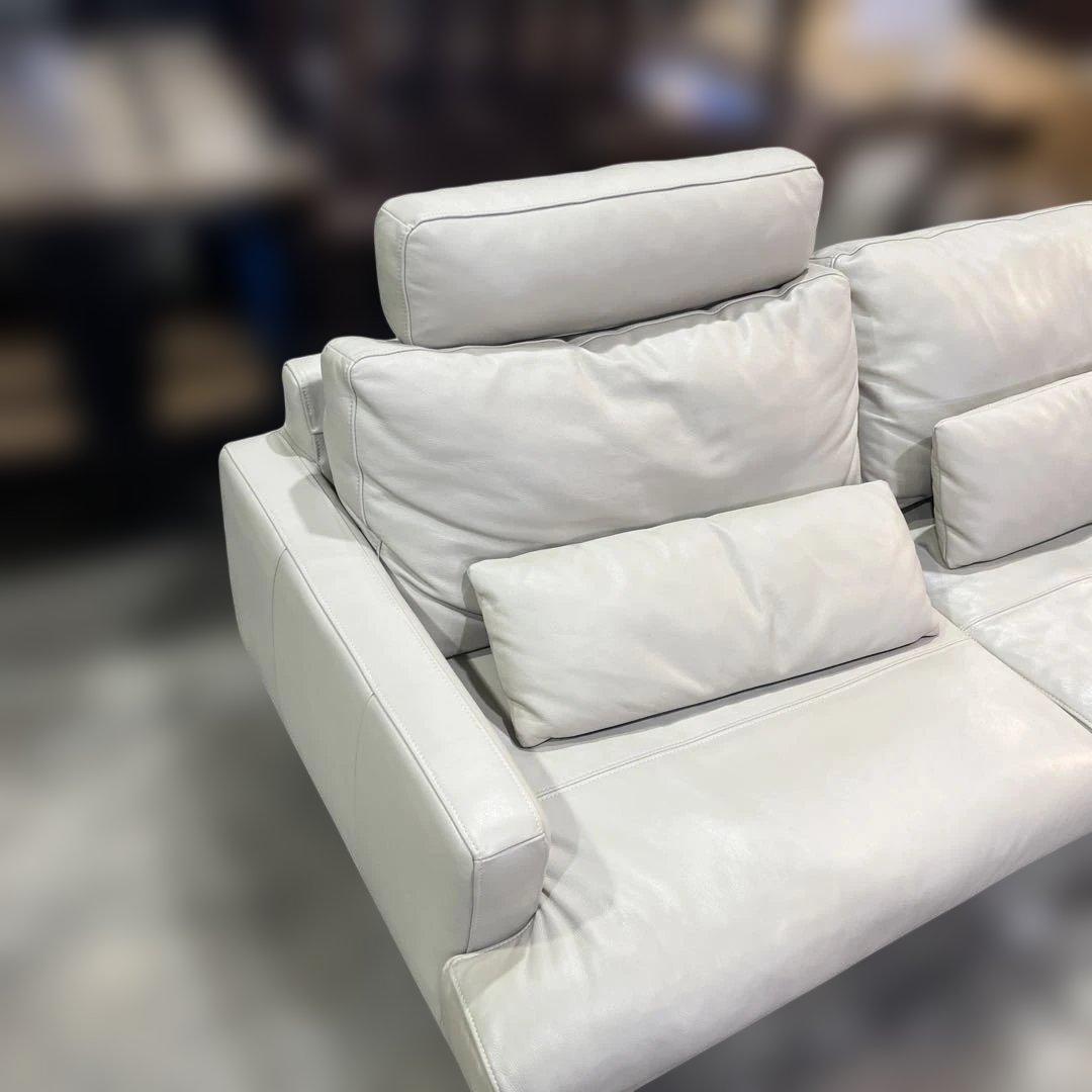 アクタス five by five S2167 総革 2人掛けワイドソファ