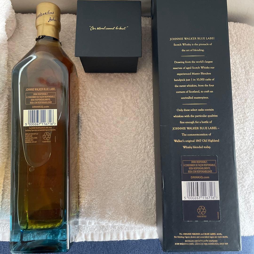 ジョニーウォーカー ブルーラベル 40% vol 750ml
