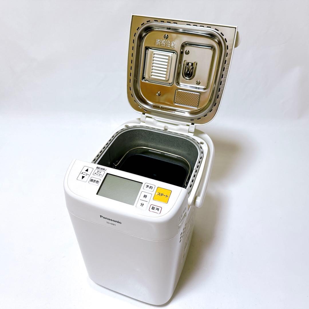 美品 Panasonic SD-MB1-W ホームベーカリー 1斤タイプ
