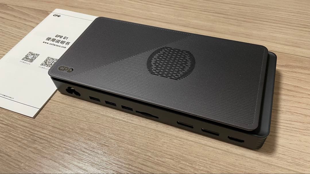 グラフィックボード・グラボ・ビデオカード GPD G1 2024 Radeon RX 7600M XT/8GB DDR6