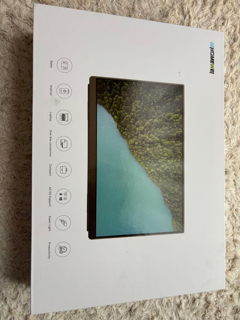 EWEI モバイルモニター 16インチ 有機EL 4K タッチ対応