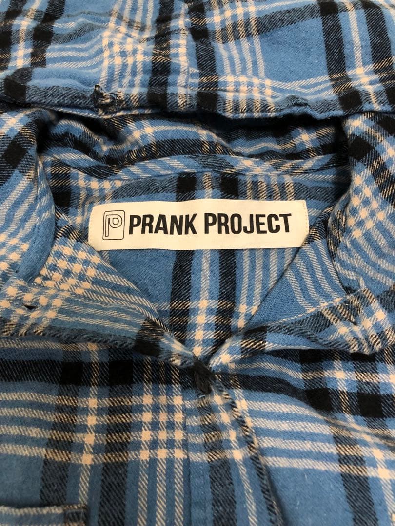 PRANK PROJECT フーデッドチェックシャツ