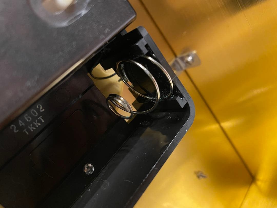 ジャンク品　SEIKO セイコー　QUARTZ クオーツ QF724G 置時計