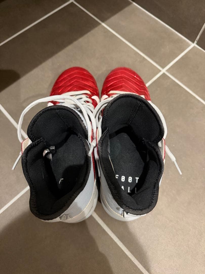 Nike ハイカット スパイクシューズ レッド/ホワイト