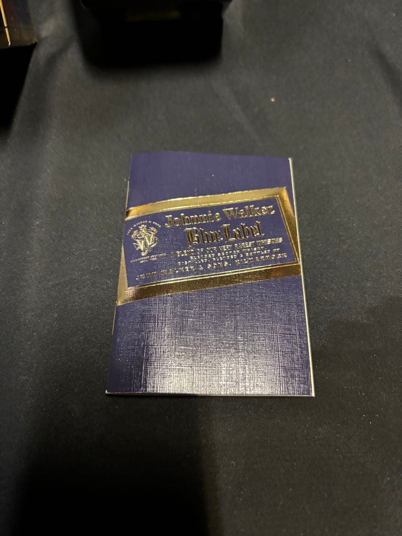 未開栓Jhonnie Walker 箱あり 古酒 ブルーラベル 750ml