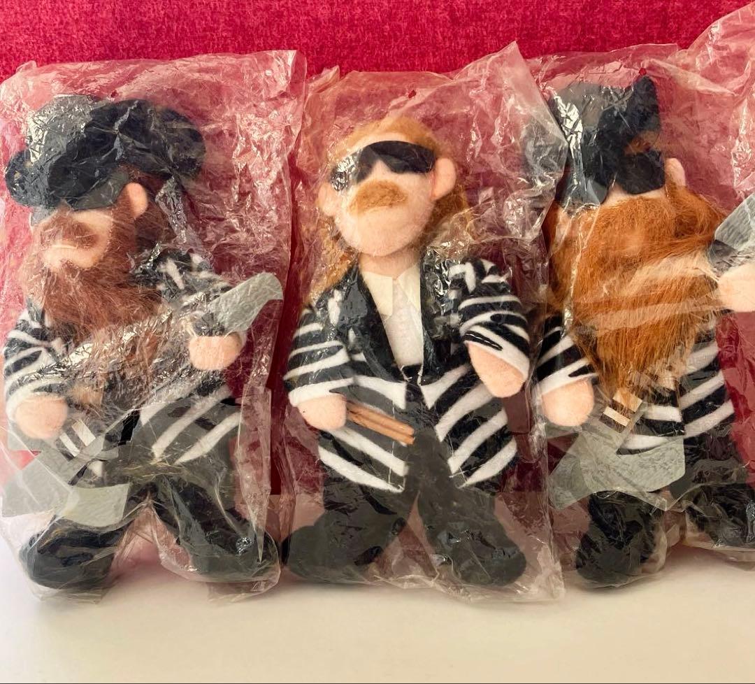 ZZ Top 人形 ぬいぐるみ ホンダZ 未開封品 当時物 レア 入手困難品