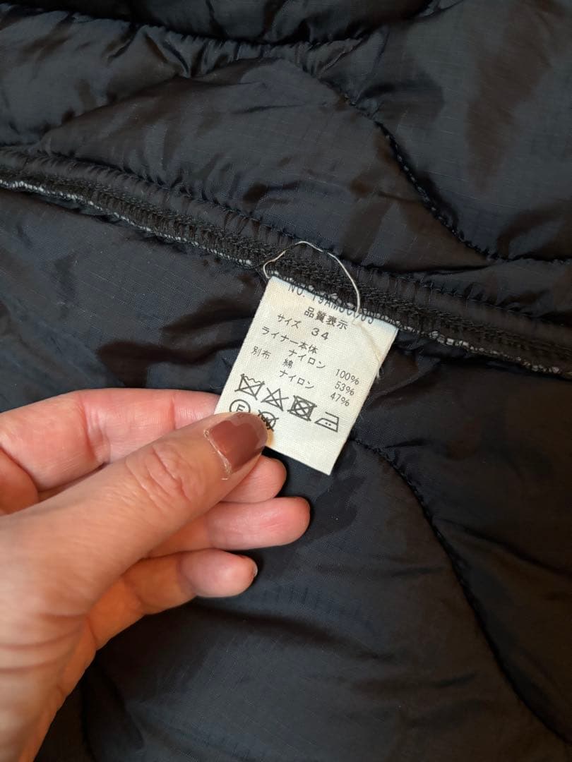 The Shinzone フィールドパーカー 黒　34