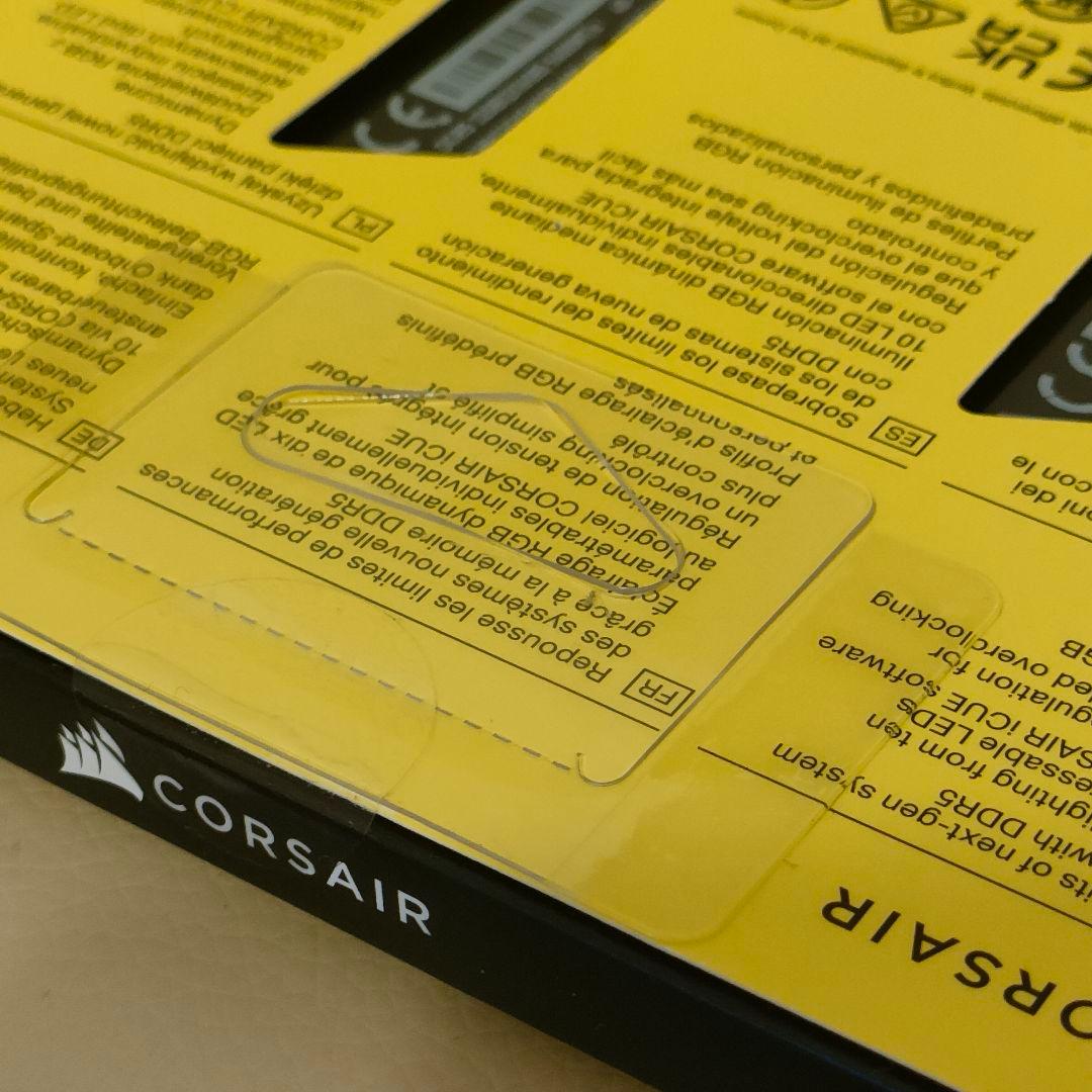 新品　CORSAIR DDR5 32GB（16GB×2）5600MHz