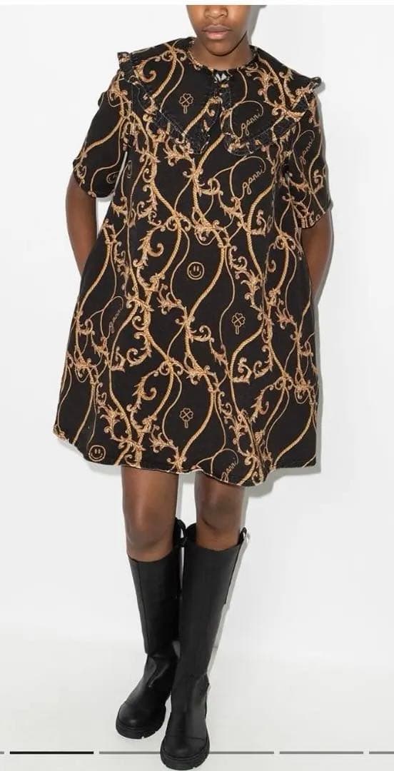 お値下げしました！新品◎GANNI ブラックデニム　ワンピース