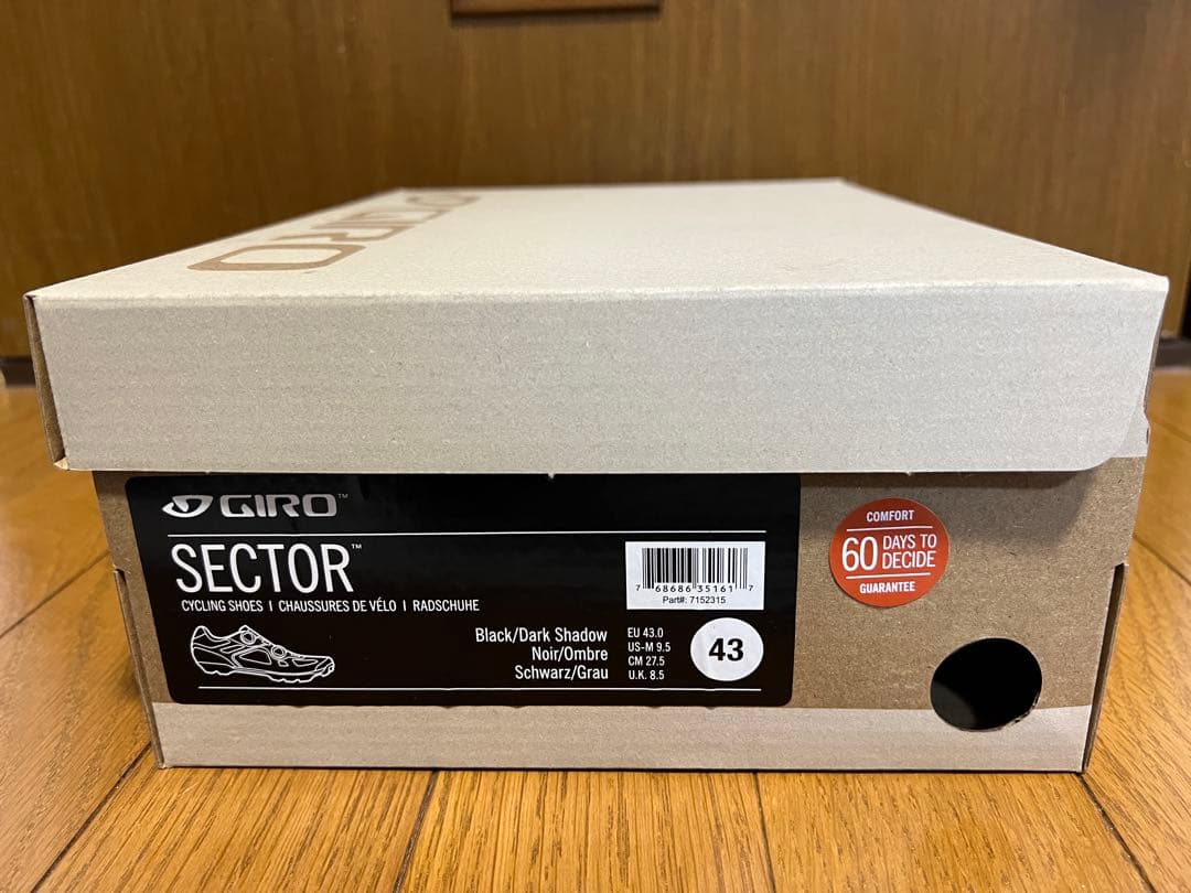 GIRO SECTOR 43サイズ/27.5cm