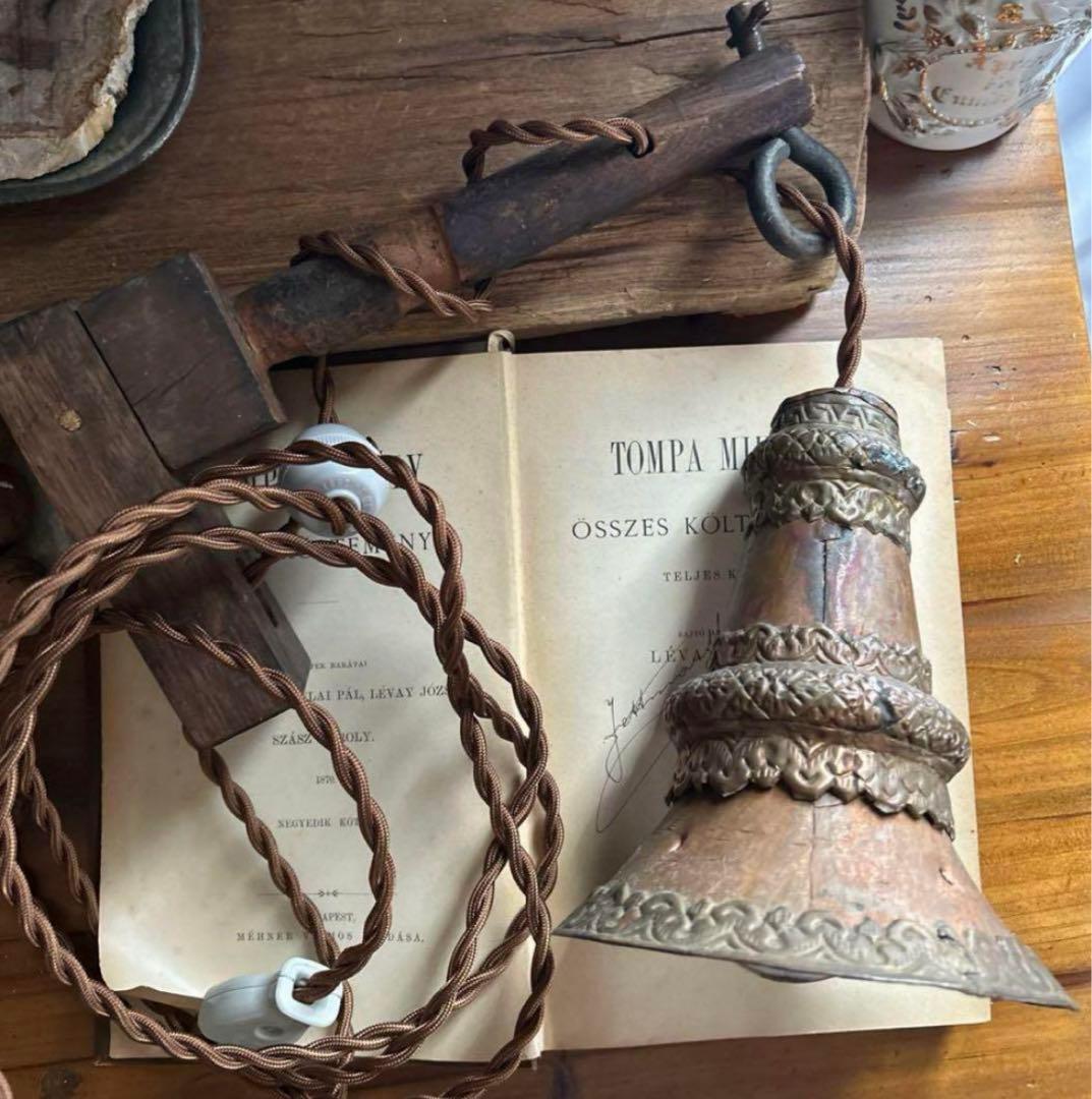 チベット ギャリン ベル 楽器 ライト 古道具 アンティーク