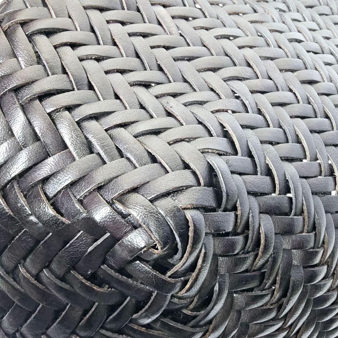 dragon diffusion レザー 編み込み カゴバッグ 大容量 トート