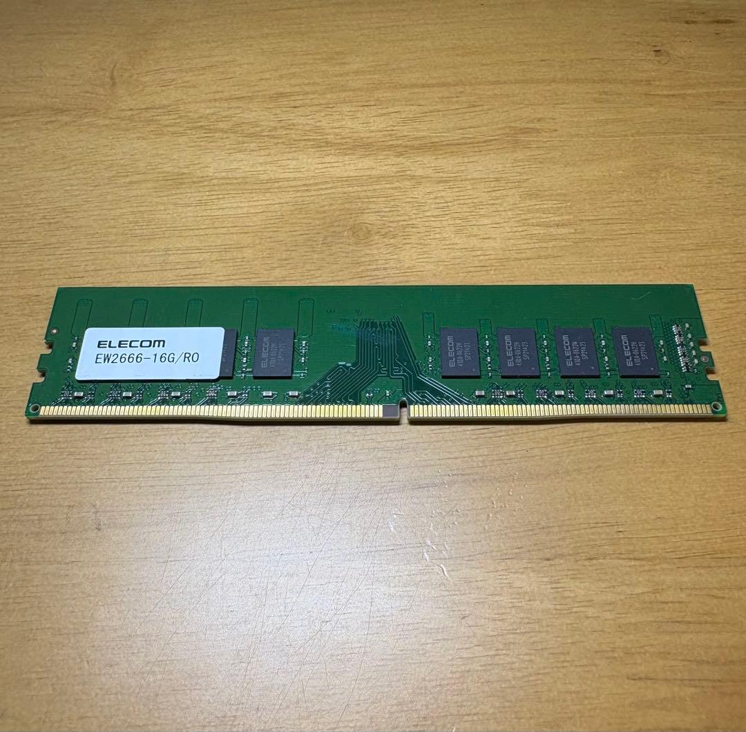 DDR4 16GB PC4-2666V 動作確認済 1R×16 メモリ