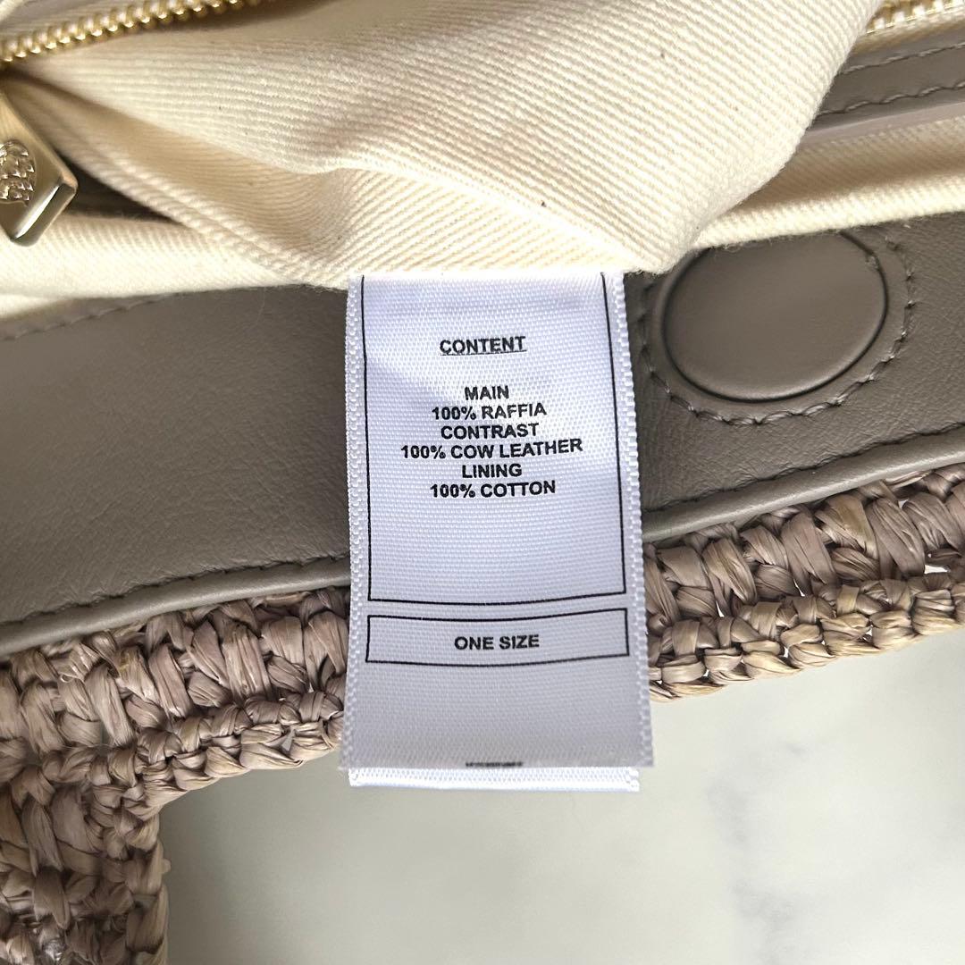 極美品✨ヘレンカミンスキー ラフィア トートバッグ CassiaS ショルダー付