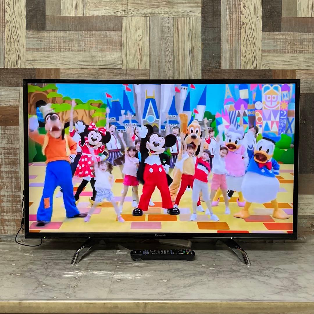 即日受渡❣️全国送料込パナソニック43型4K液晶テレビネット動画アプリ搭載