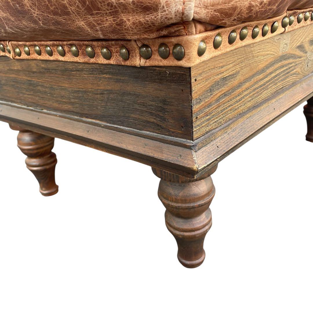 JOURNAL STANDARD FURNITURE オットマン　高級　本革