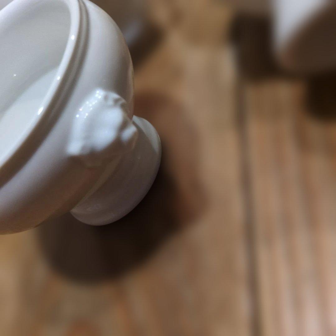 【4個セット】ライオンヘッド　スープボウル　スープカップ　パリ