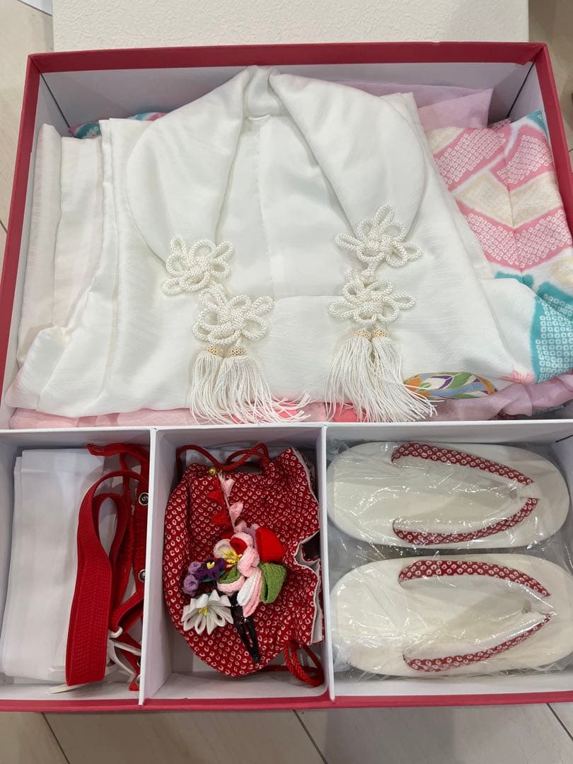 式部浪漫　七五三用着物(3-4歳児用)