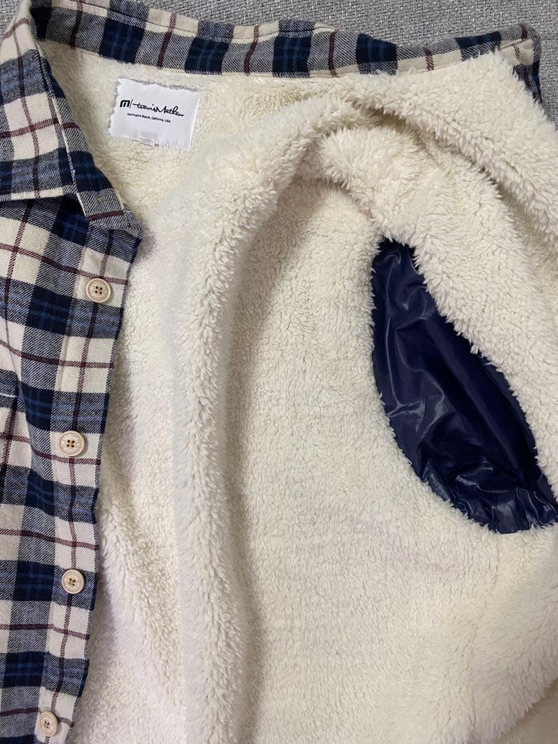 トラヴィスマシュー　裏ボア ネルシャツ　防風　防寒Travis mathew