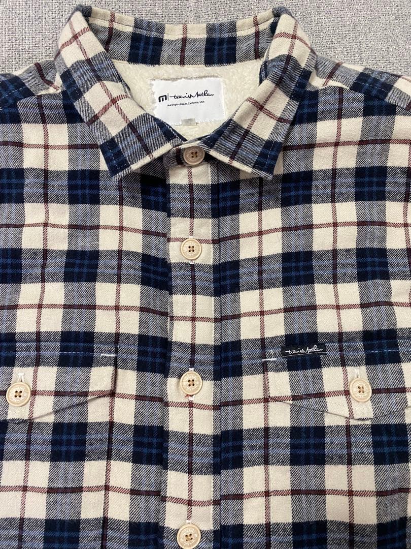 トラヴィスマシュー　裏ボア ネルシャツ　防風　防寒Travis mathew