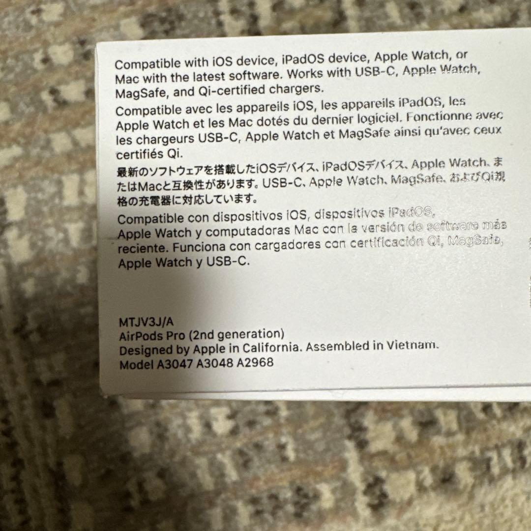 AirPodspro 第2世代　本体　（USB-C）