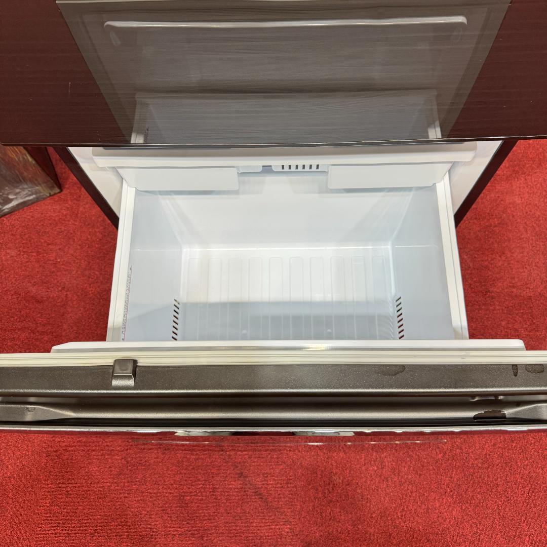 東京23区送料無料　超美品三菱３ドア冷蔵庫 365L　2017年製　製氷機有