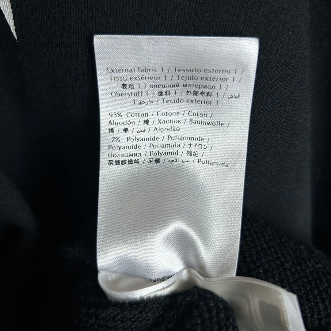 5969【人気ブラック】ヴァレンティノ‪☆プリントロゴ入りスウェット VLTN