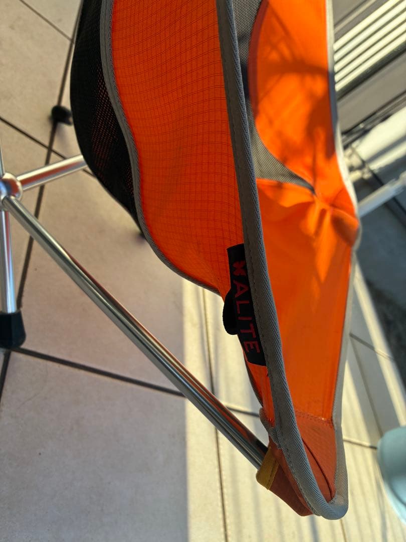ALITE オレンジ アウトドアチェア　マンティスチェア