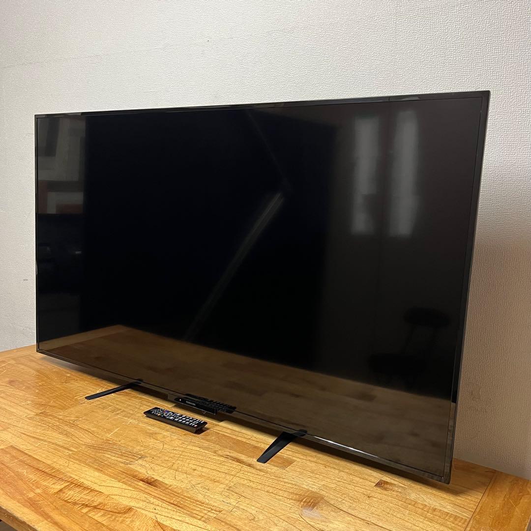 東芝 65V型 4K液晶テレビ 65HL210X REGZA 外付けHDD録画○