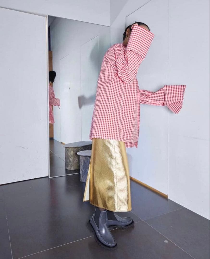 美品　cityshop BIG CUFFS シャツ