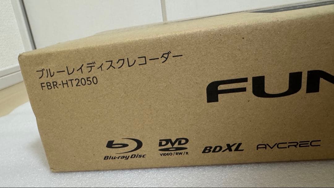 FUNAI ブルーレイレコーダー 3番組同時録画 　2TB FBR-HT2050