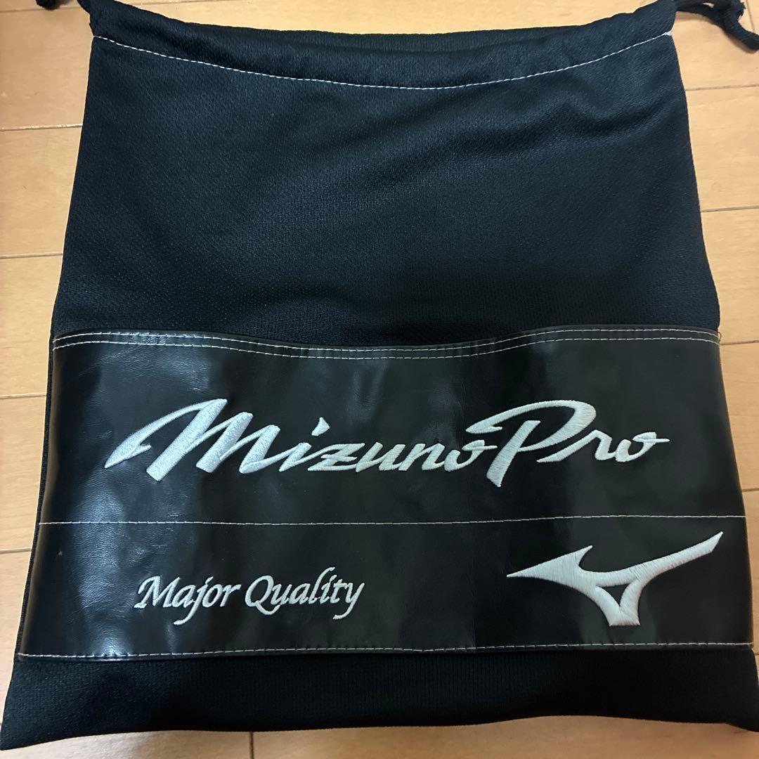 軟式用ミズノプロ　ライリー型 サイズ11黒/赤