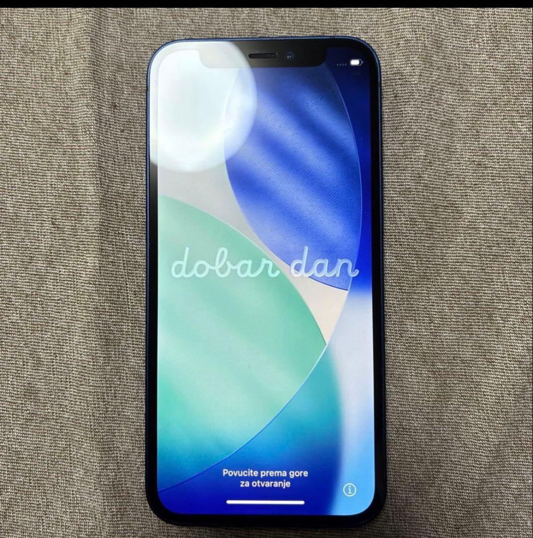 iPhone 12mini 青色 本体