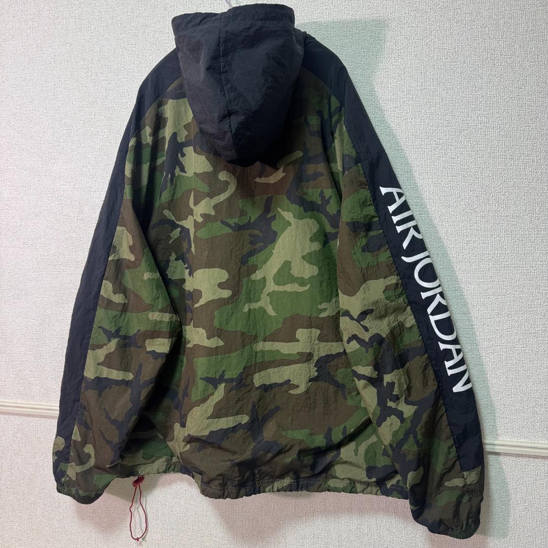 NIKE AIR JORDAN ナイロンジャケット 迷彩 カモフラ 希少 3XL