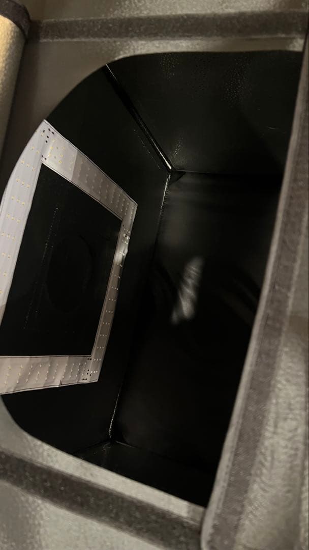 サンワダイレクト 撮影ボックス 60cm ライト付 8000ルーメン