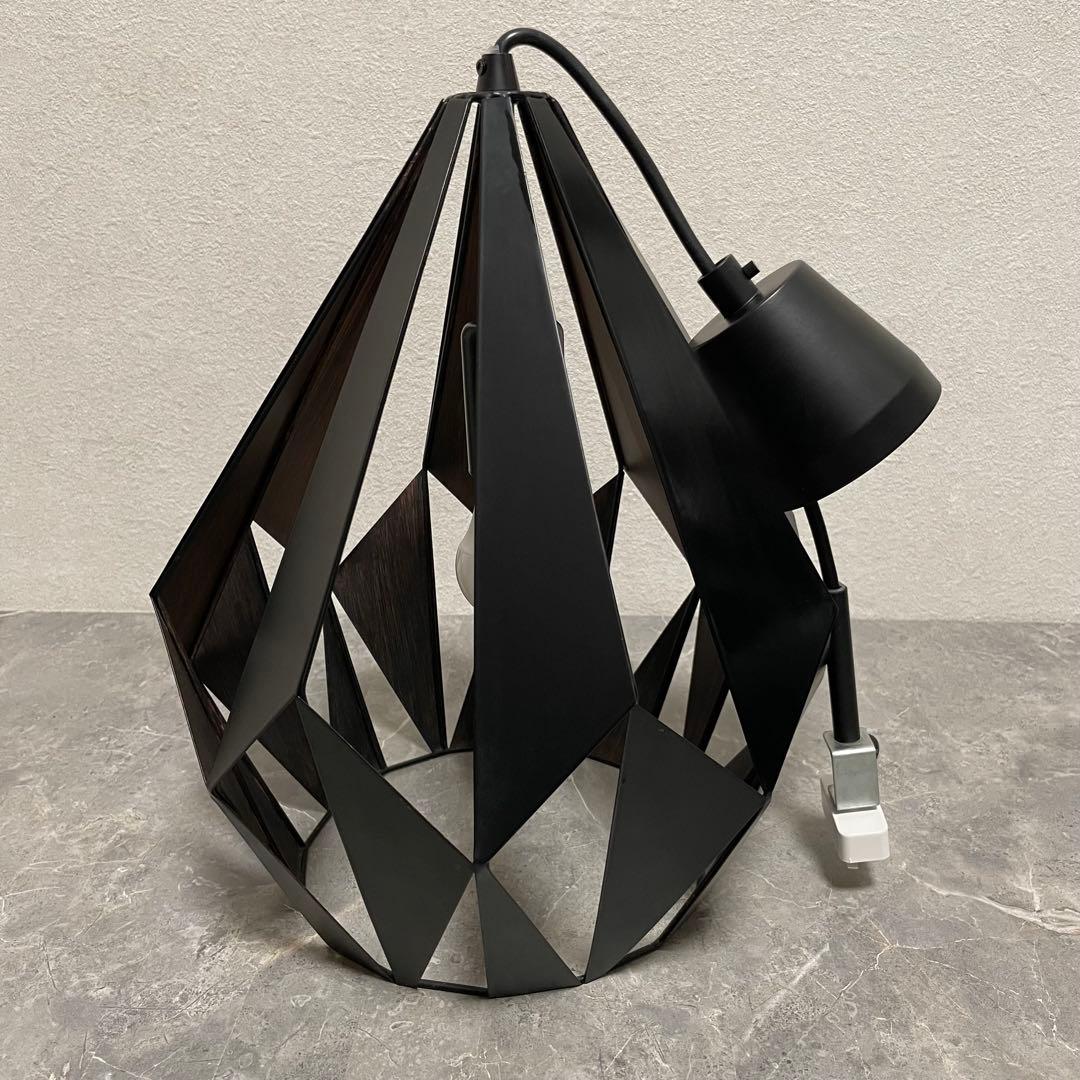 Francfrancフランフラン カールトンペンダントランプ ブラック