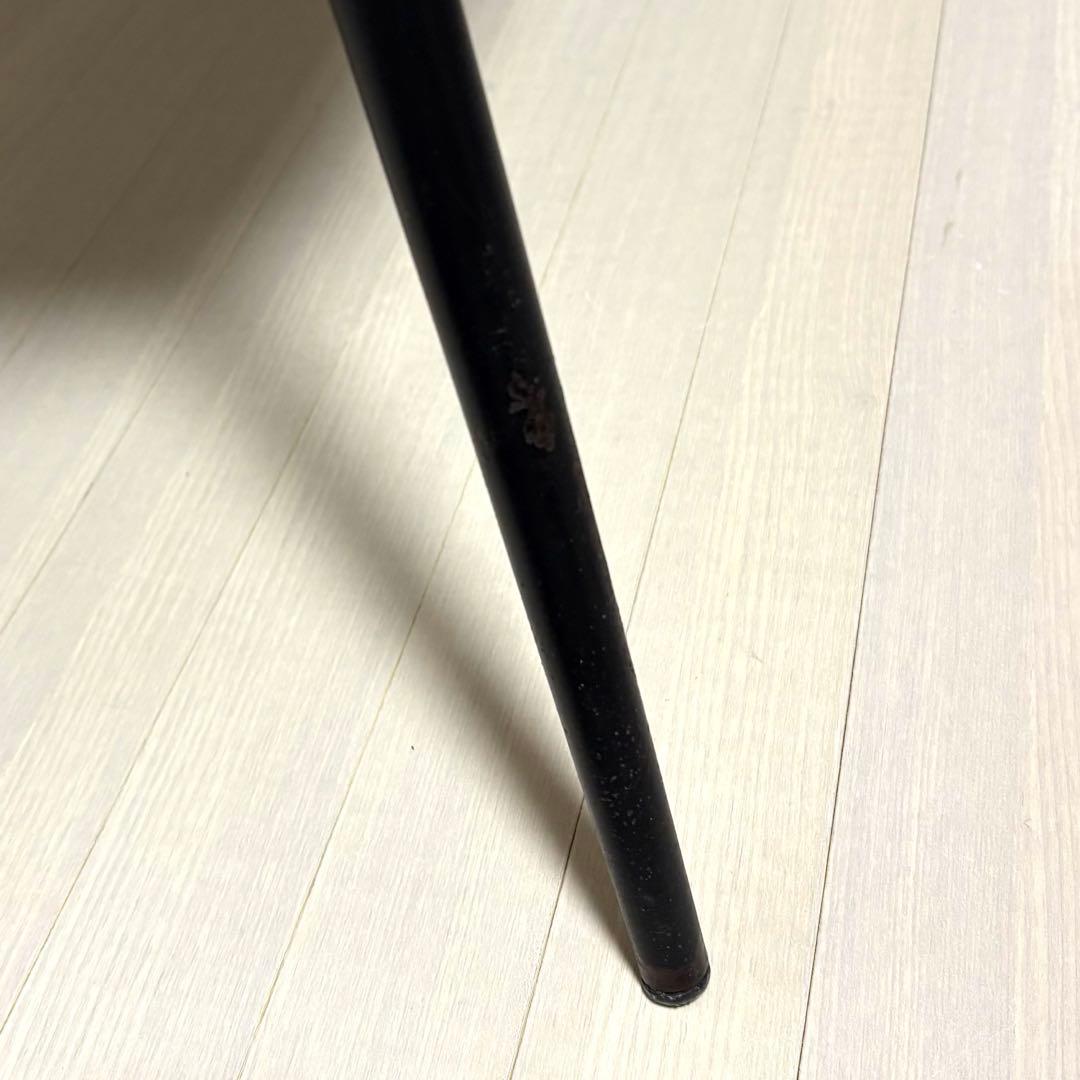 ヴィンテージ　革　レザー　ダイニングチェア　アイアン　スツール　本革　椅子