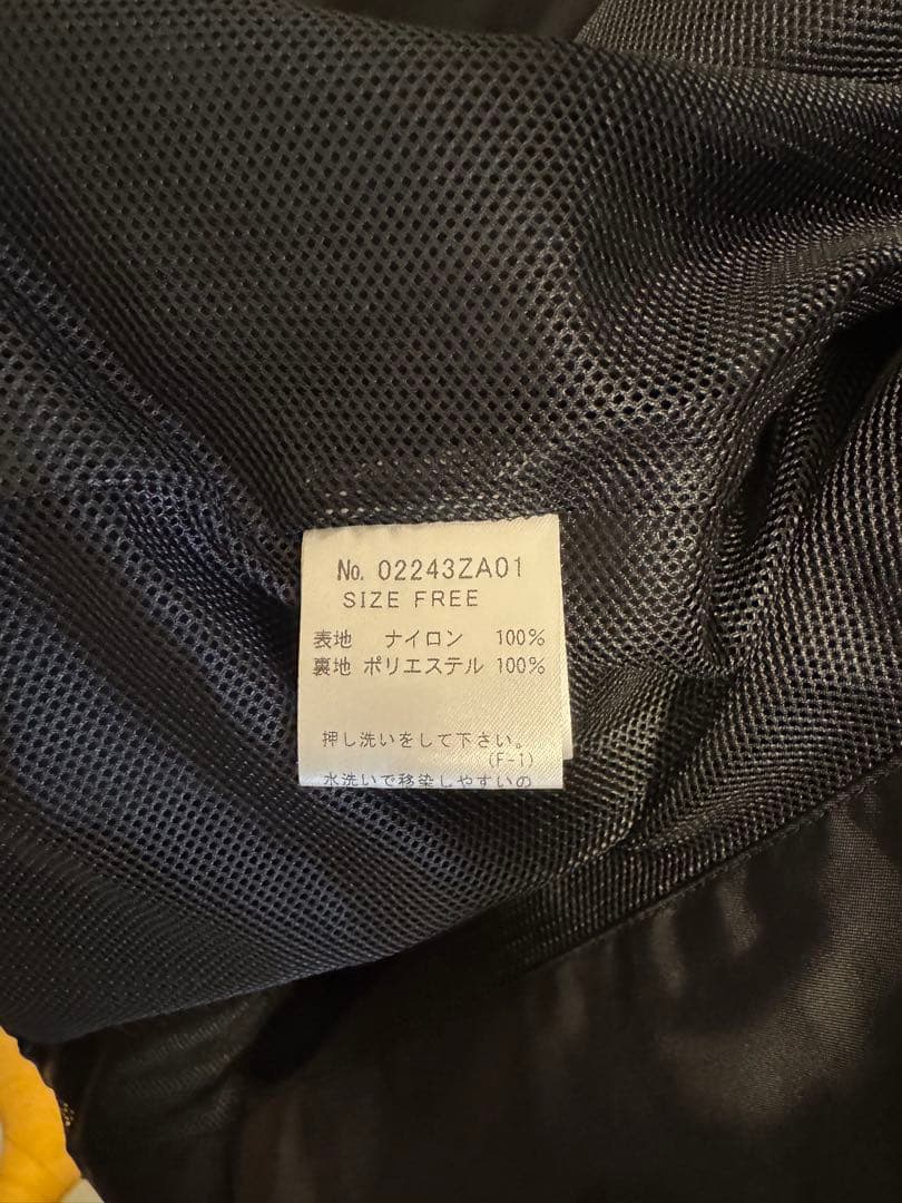 HYSTERICGLAMOUR/黒/ナイロンジャンパー/バックプリント