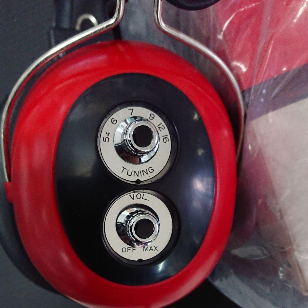 ヘッドフォン型　ラジオ　昭和レトロ品