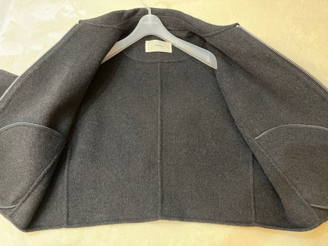 TODAYFUL トゥデイフル Wool Zip Blouson 38