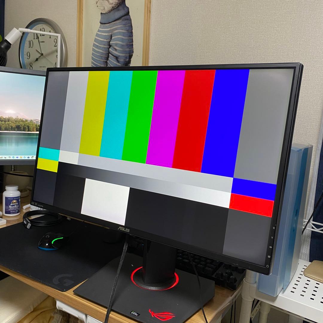 ASUS ROG Swift PG27AQ 27型4Kゲーミングモニター　美品