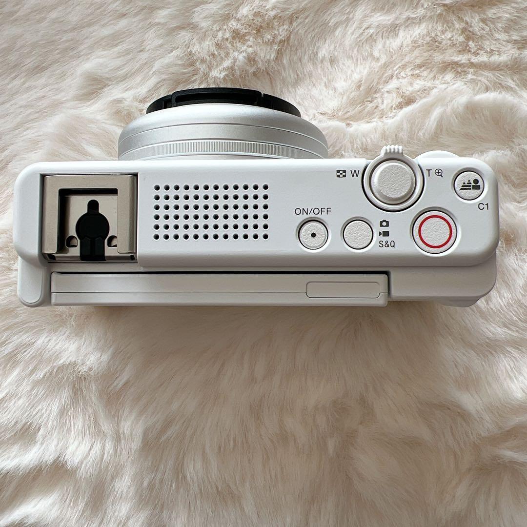 SONY VLOGCAM ZV-1F (W)シューティンググリップ(W)