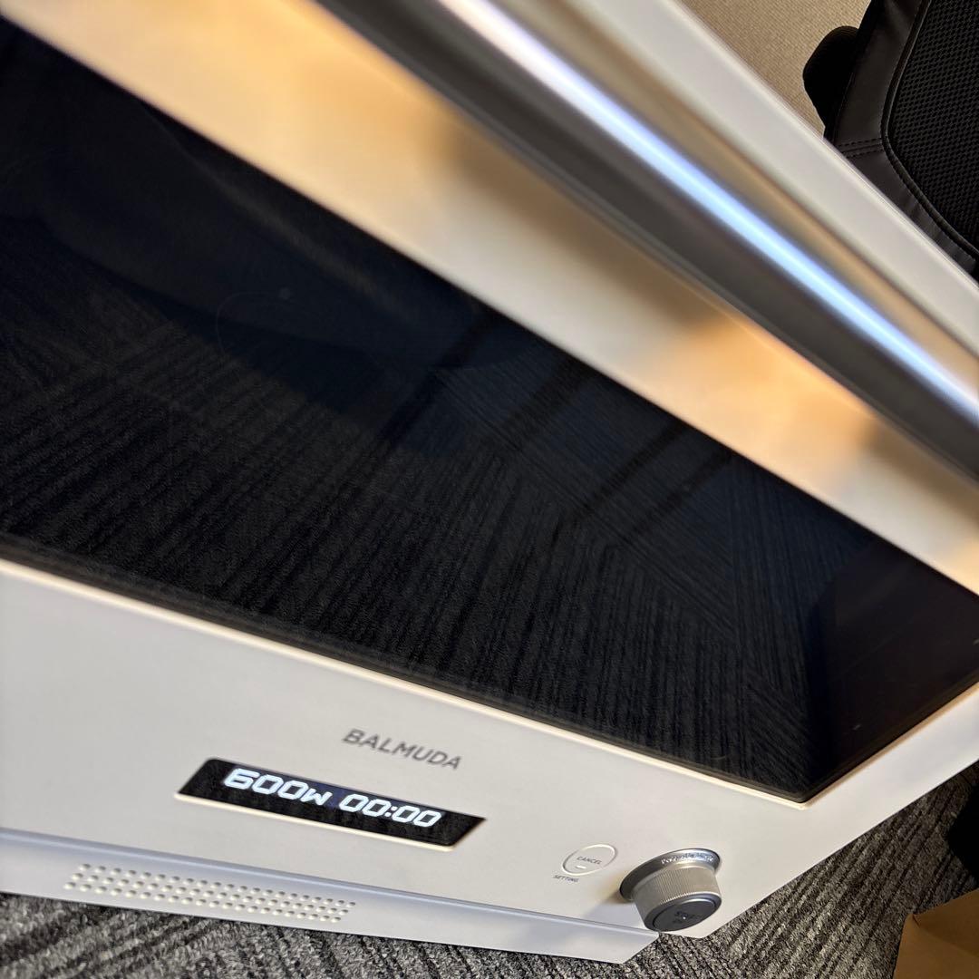 【ジャンク品】BALMUDA K04A-WH オーブンレンジ