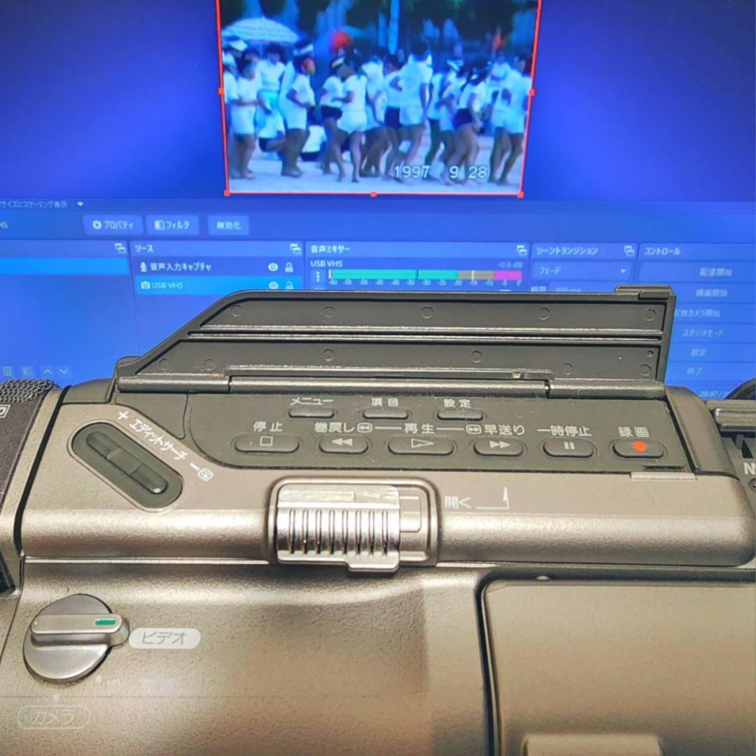 【動作確認済】SONY 高画質 Hi8 8ミリ ビデオカメラ CCD-TR1