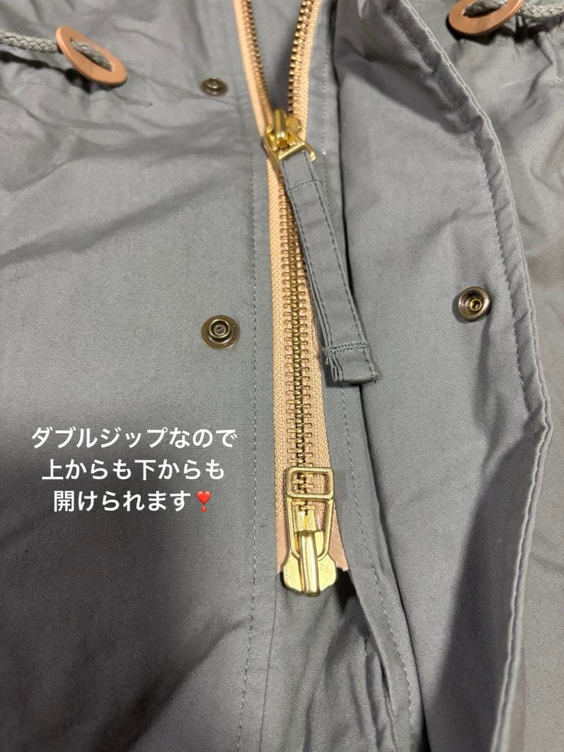 【新品・未使用】MOUSSY ミリタリー ダウンコート