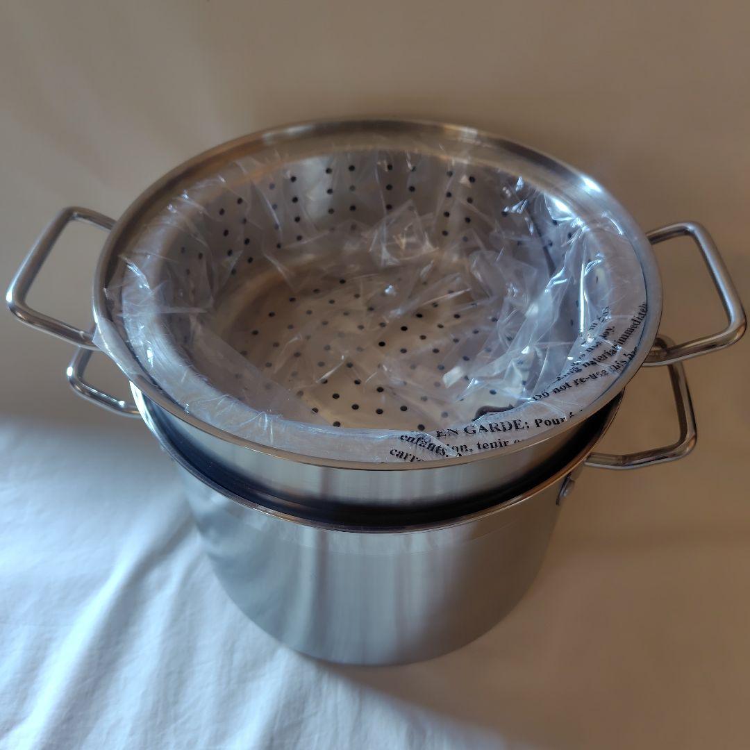Professional Lnt Cookware ステンレス スチーマー 鍋