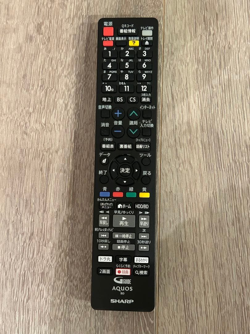 SHARP AQUOS Blu-rayレコーダー BD-NT1200 【1TB】