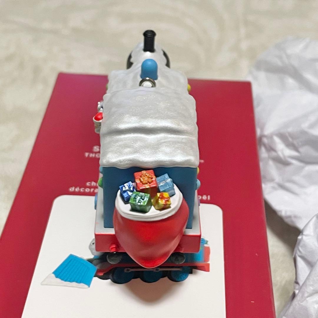 ホールマーク　クリスマス　オーナメント　トーマス　ライオネル クレーン車