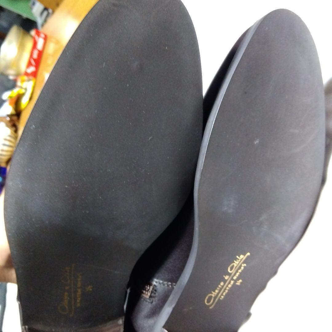 ODETTE E ODILE　ダークブラウン ロングブーツ 24cm　新品未使用