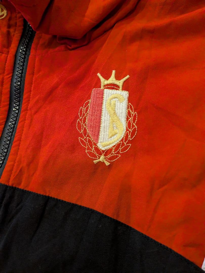 ヴィンテージadidas スタンダール・リエージュ ハーフベンチコート